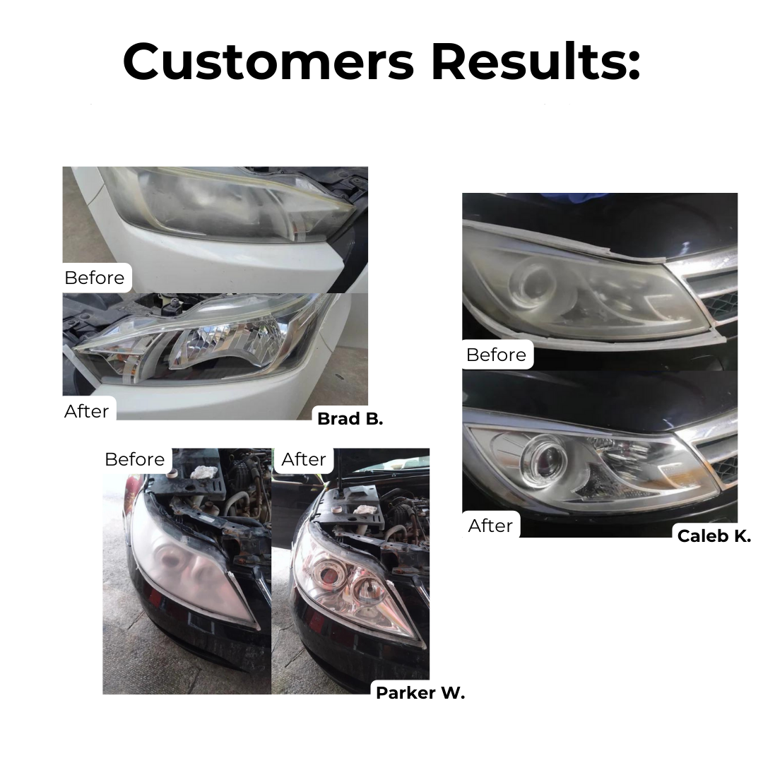 Gendan dine forlygter på et øjeblik