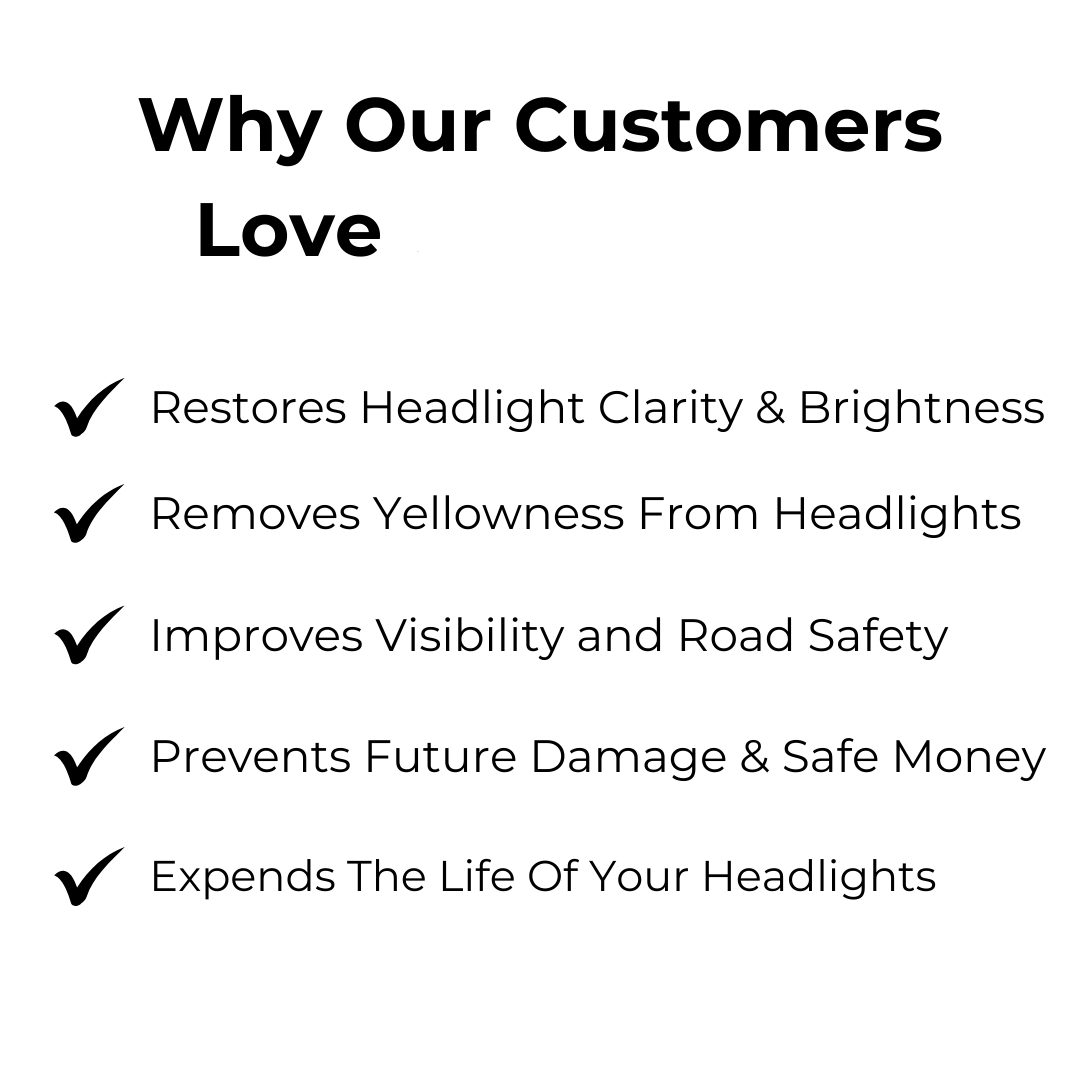 Gendan dine forlygter på et øjeblik