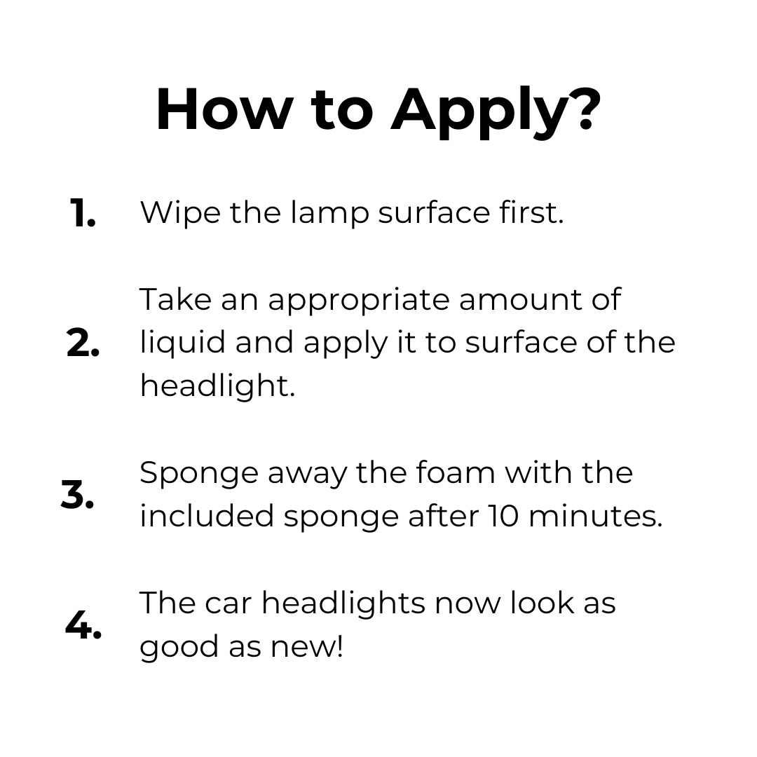 Gendan dine forlygter på et øjeblik