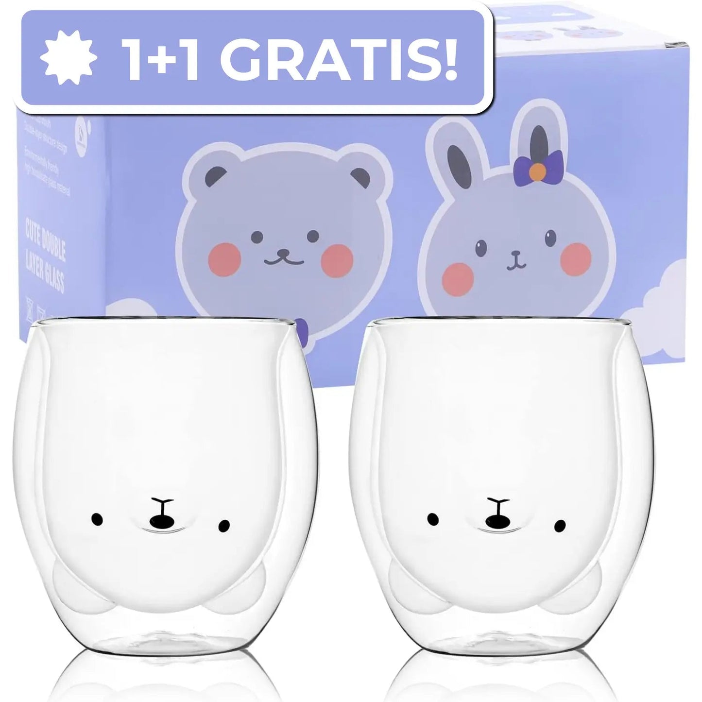 Tazza da caffè a forma di orso - Carina e pratica