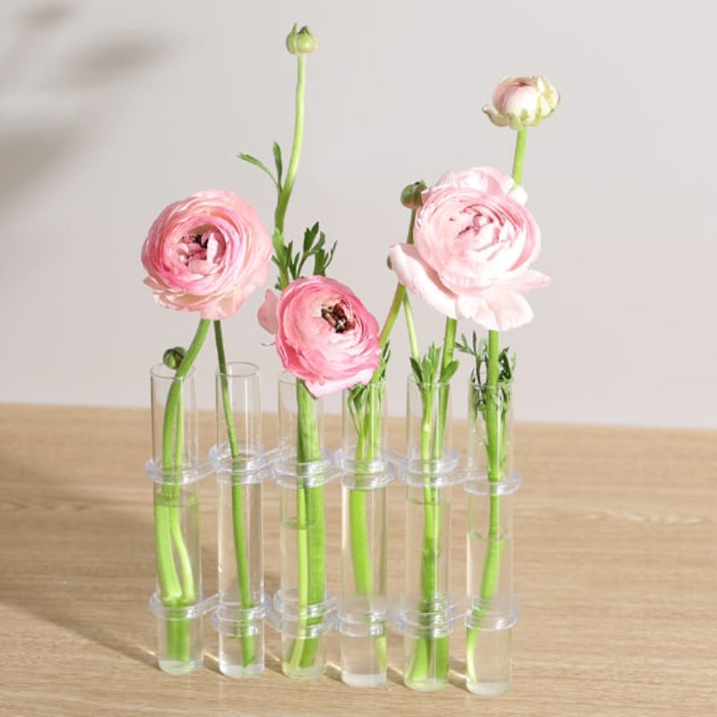 Vaso modular elegante para composiciones florales creativas