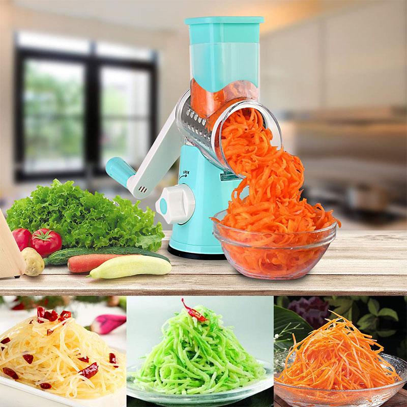 Cut, grate, and slice easily without effort