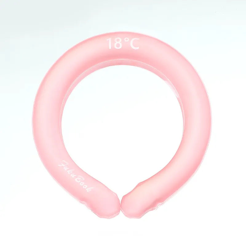 Afkølende ring til at holde sig kølig om sommeren
