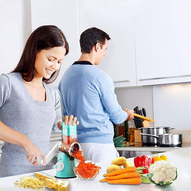 Cut, grate, and slice easily without effort