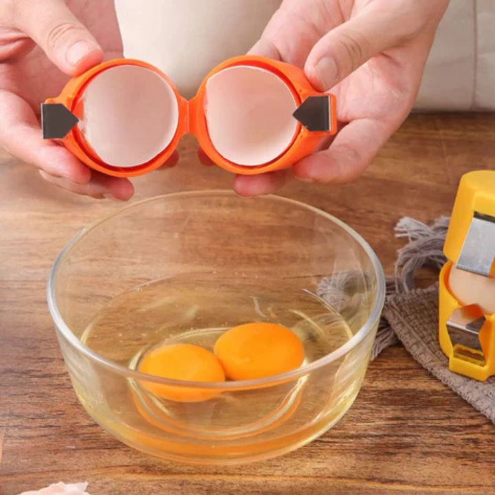 Efficient egg cracker – Open your eggs effortlessly