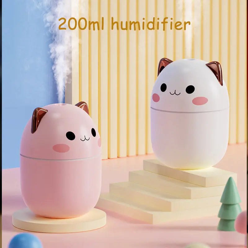 Humidificateur chat pour un air frais et apaisant