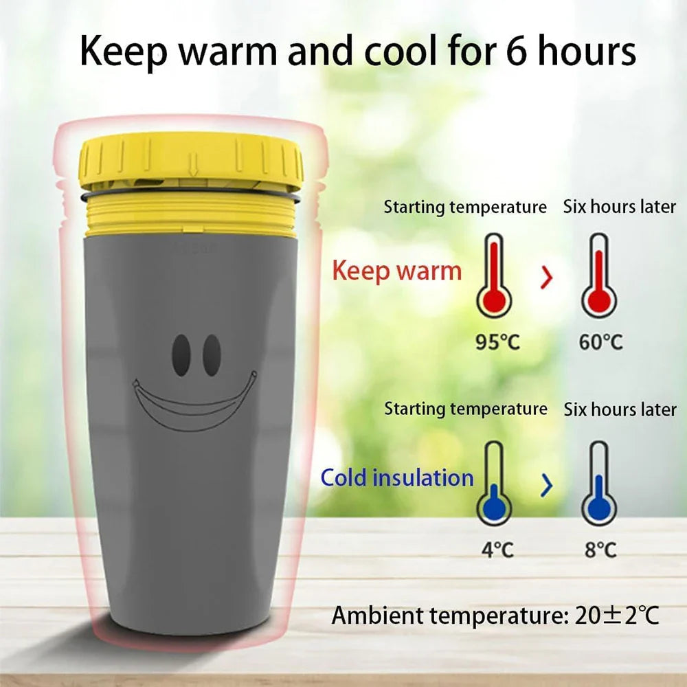 ספל אטום ללא מכסה – לשתות מבלי לשפוך