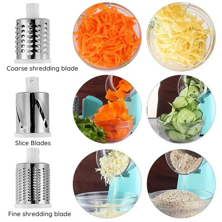Cut, grate, and slice easily without effort