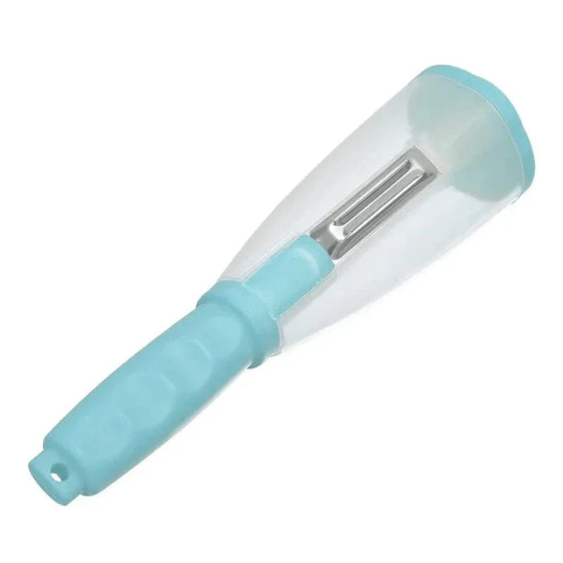 Sbucciate senza sforzo e mantenete il piano di lavoro pulito