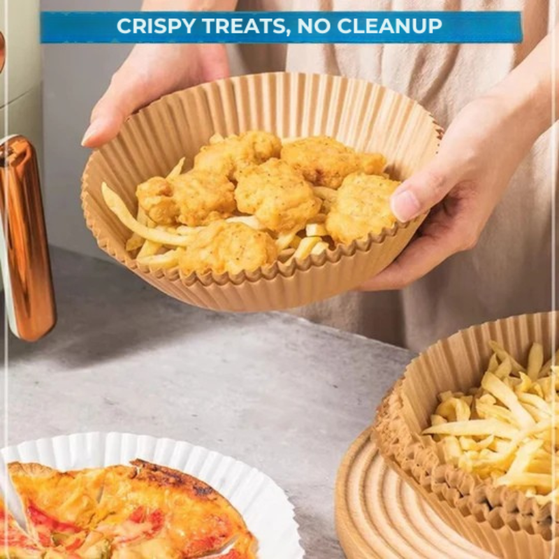 Kätevät leivinpaperit Air fryerille – Puhtaus ja ajan säästö