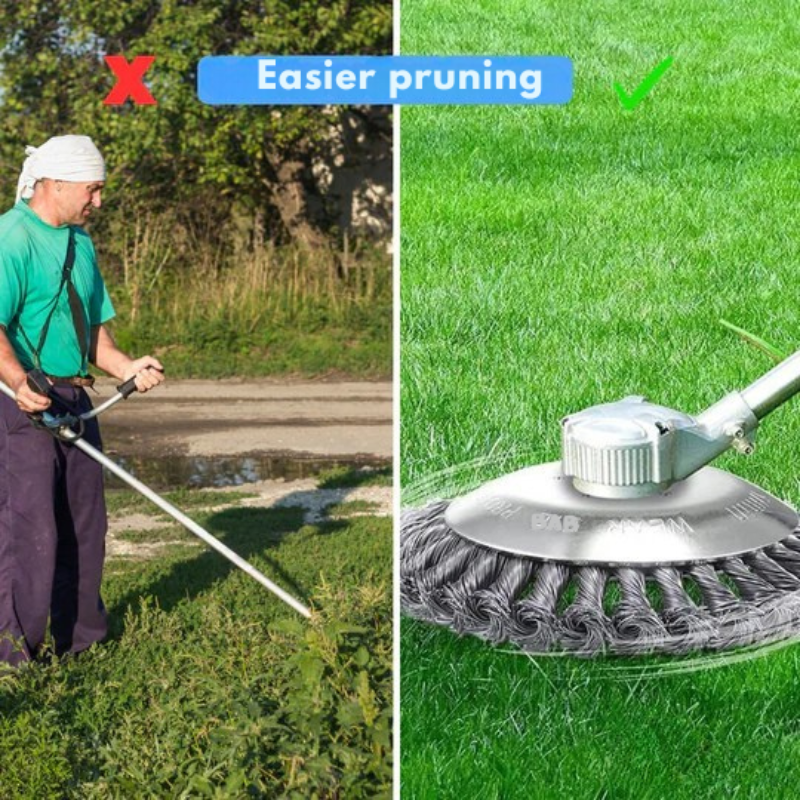 הסר עשבים במהירות וללא מאמץ, אפילו על משטחים קשים