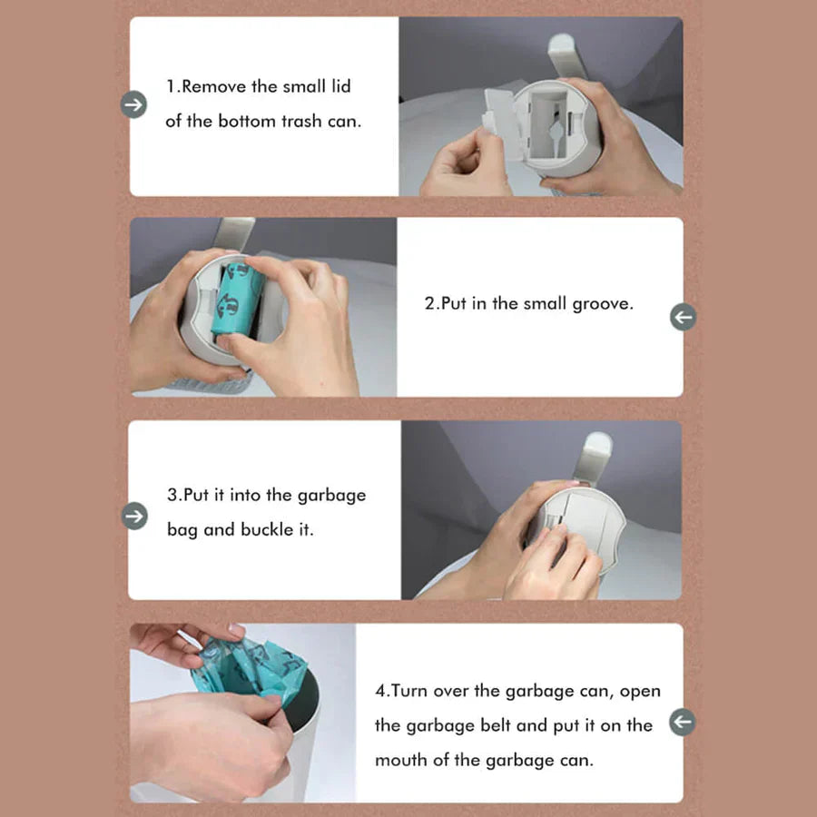 Käytännöllinen sänkyharja integroituine pusseineen