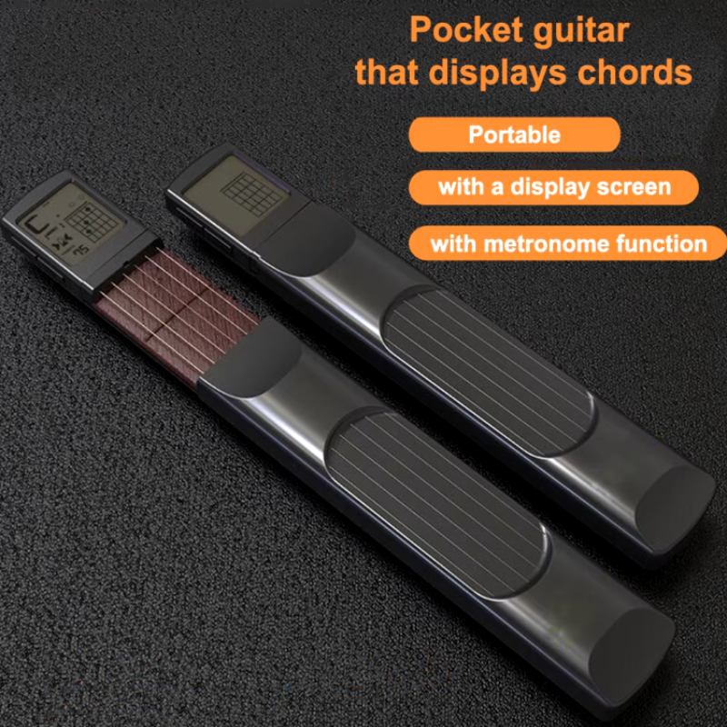 Mango de guitarra portátil para practicar en cualquier lugar