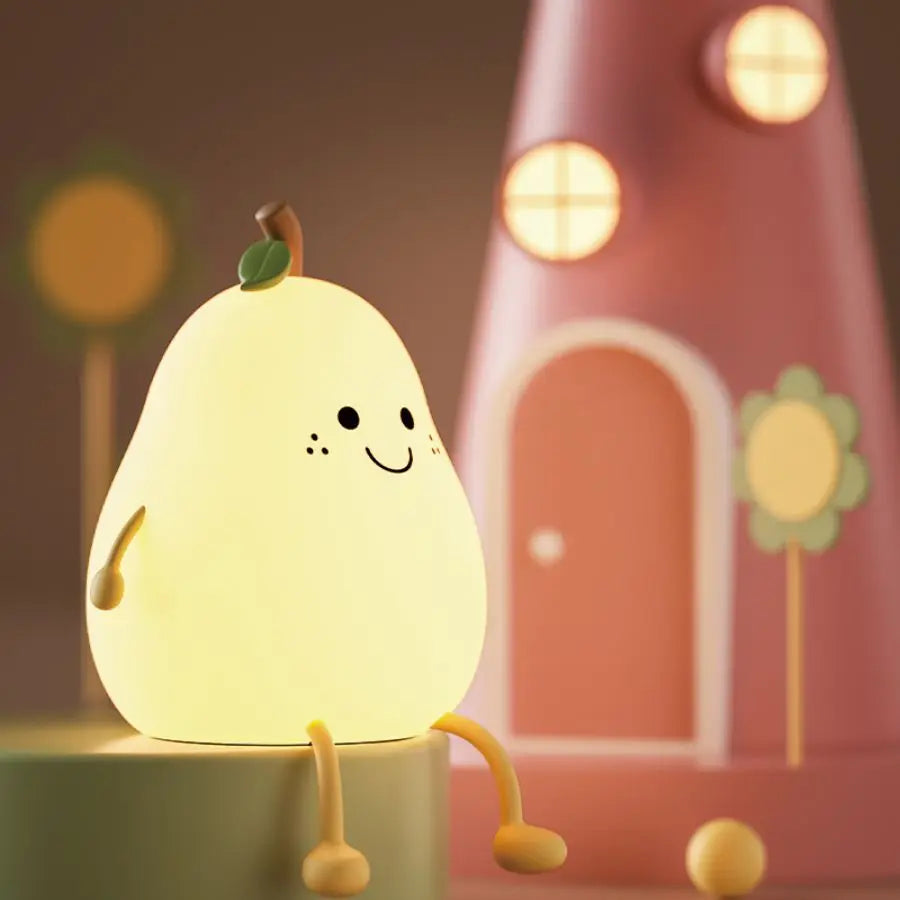 子供用の充電式シリコンナイトライト
