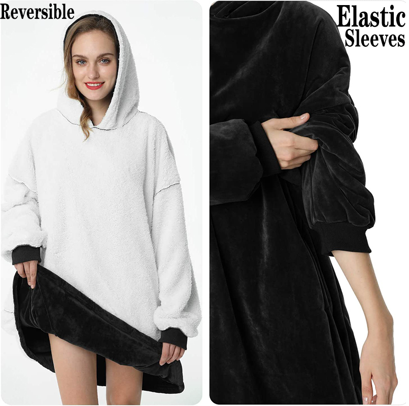 Sudadera gigante de manta ultra cómoda para una relajación total