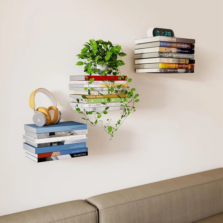 Esporre i tuoi libri come per magia con questa <em>mensola invisibile</em>