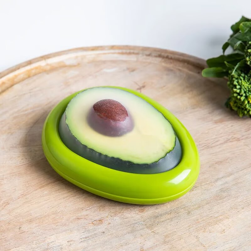 カットされた果物と野菜用の再利用可能なカバー(x4)
