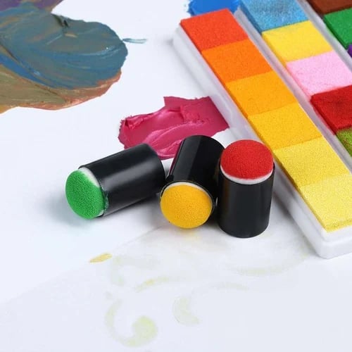 Kit per pittura con le dita – Creatività infantile senza macchie