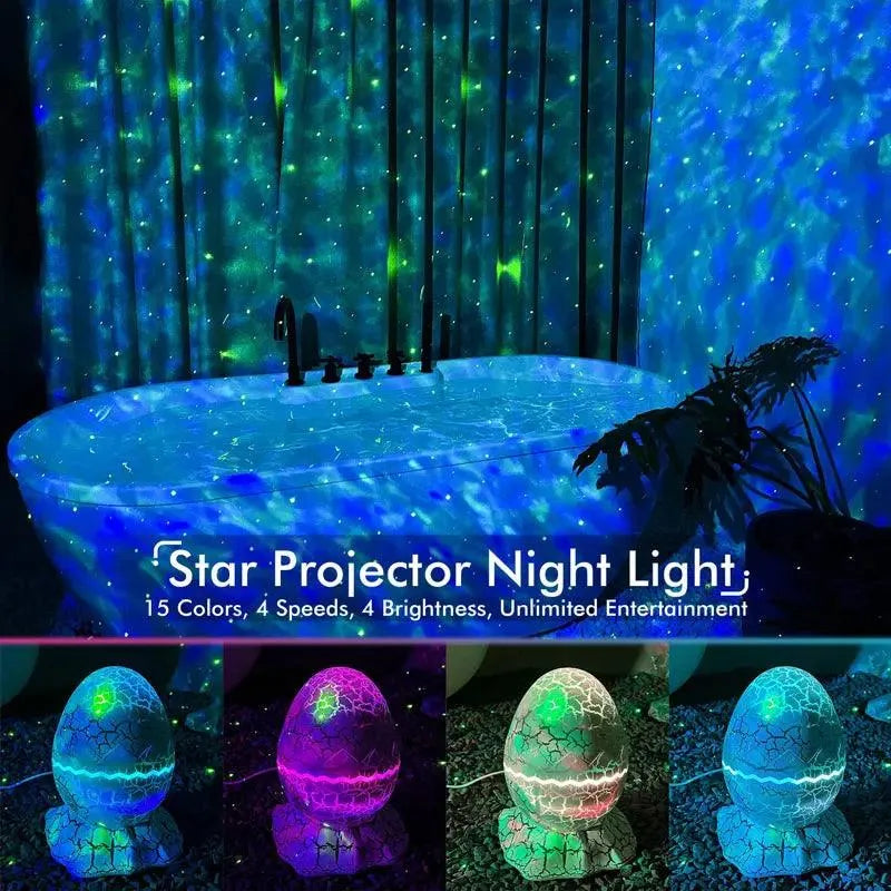 Galaxie projektor s hudbou a dálkovým ovládáním
