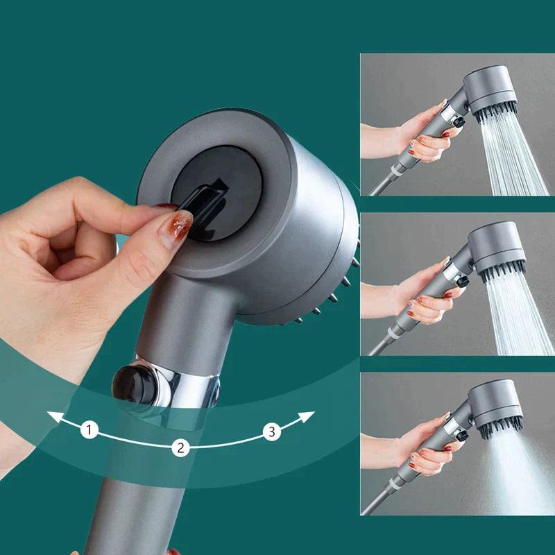 Doccia filtrante 4 in 1 con pressione regolabile