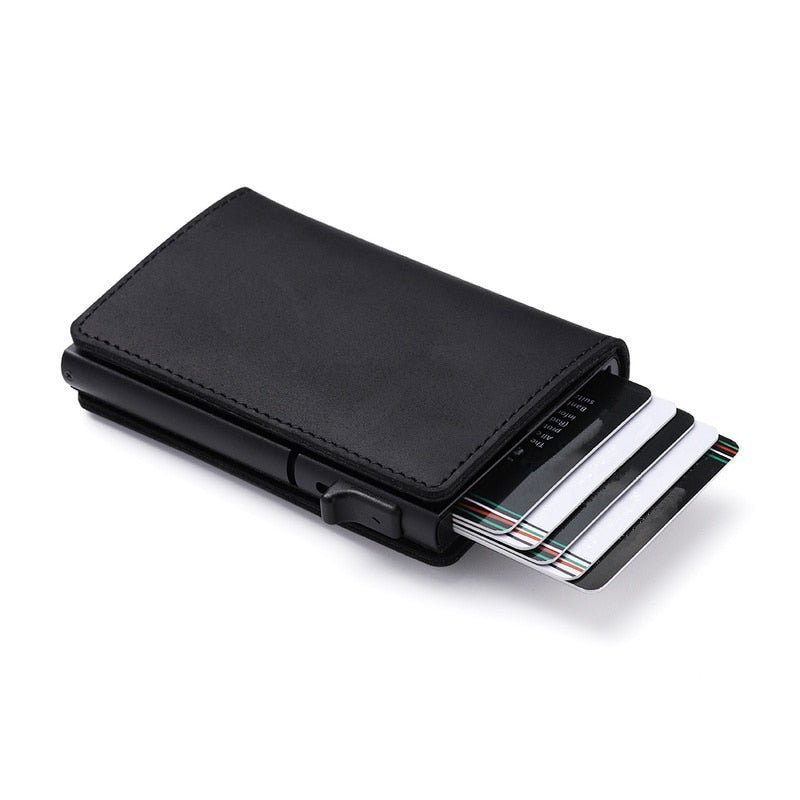Portefeuille compact à cartes avec éjection rapide