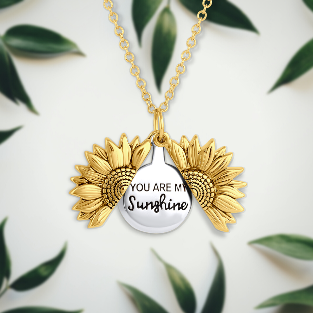 Collar Girasol "Eres mi sol" – Emoción Pura