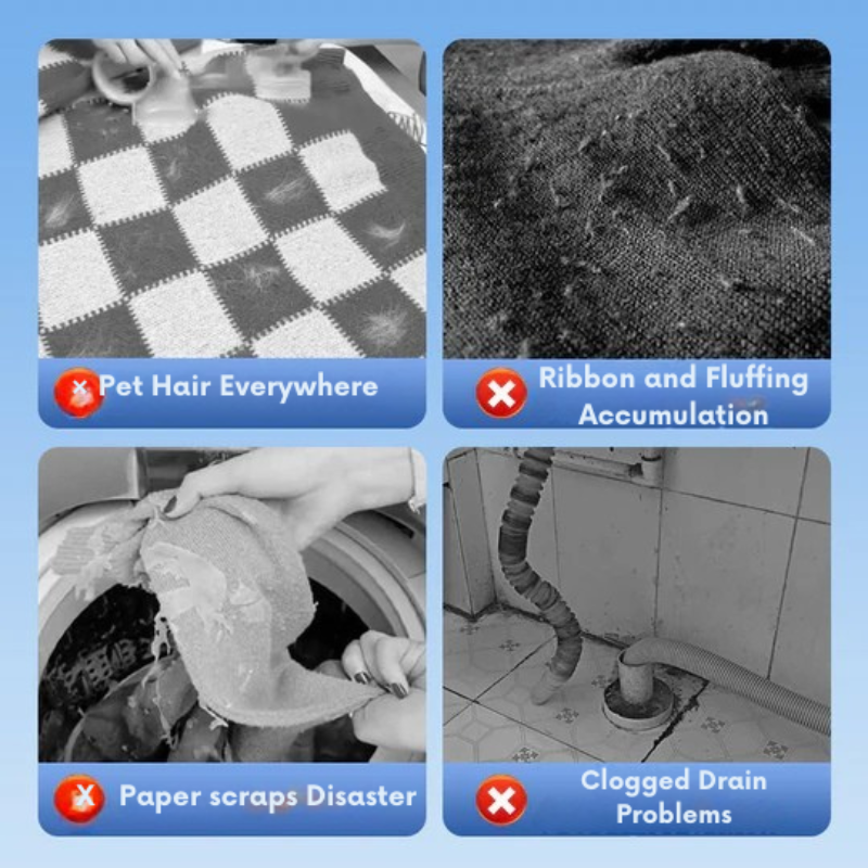 Haj- és szöszszűrő mosógéphez