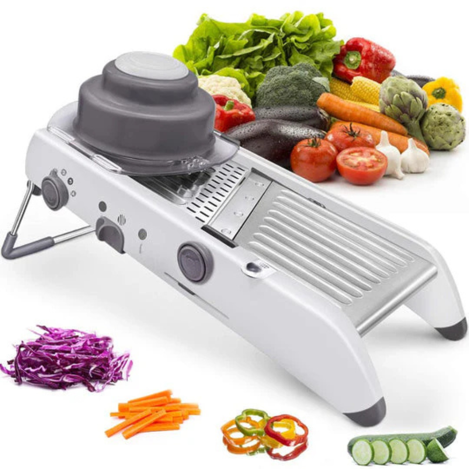 Verstellbare Mandoline für schnelle Schnitte 