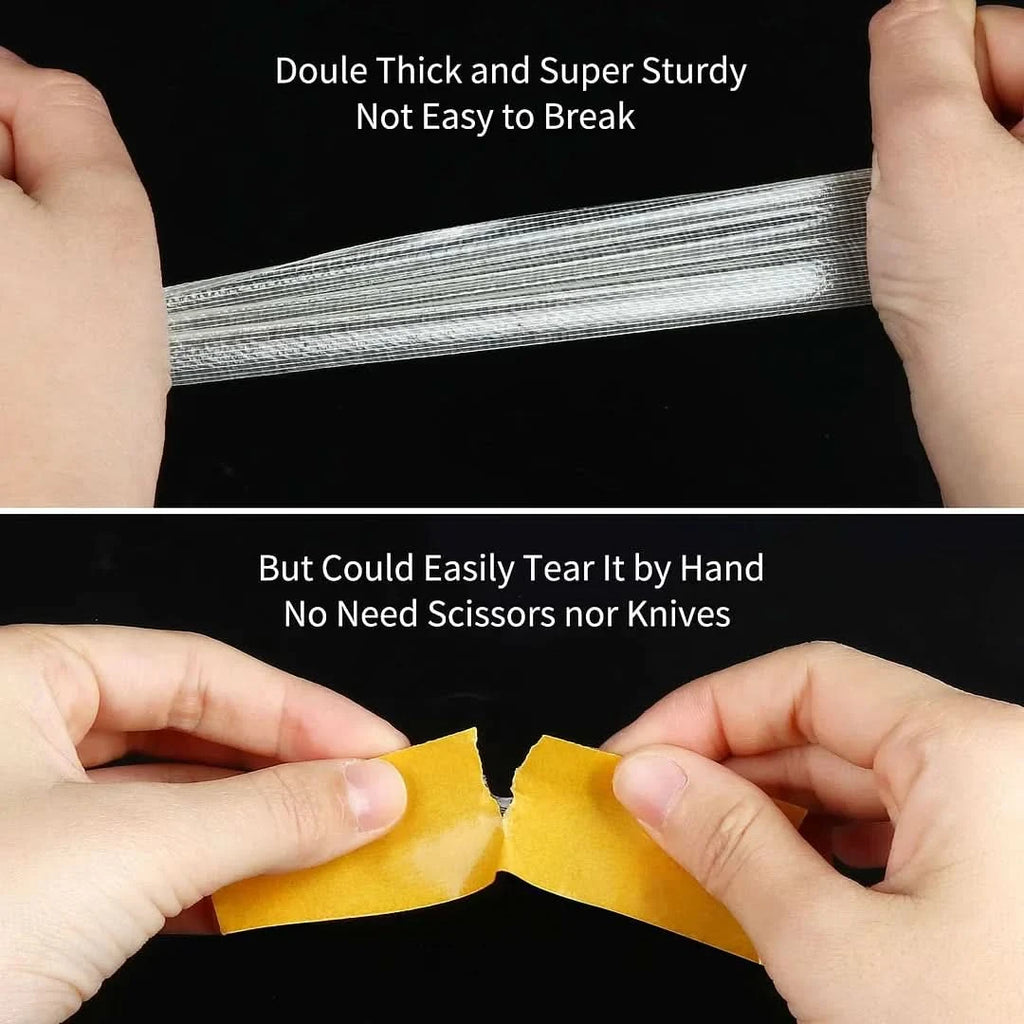 Powerful double-sided tape for reliable repairs 
