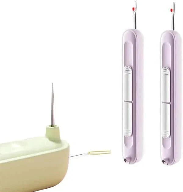 2-in-1 sewing tool – Practical needle threader and seam ripper (x2) 