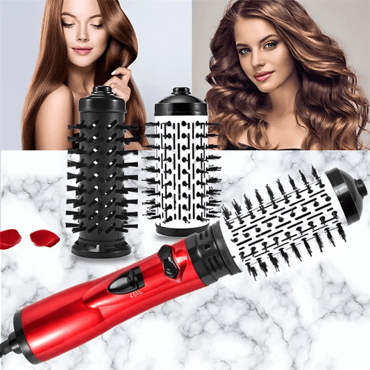 Fén a žehlička na vlasy 2 v 1 – Rychlé a efektivní styling 