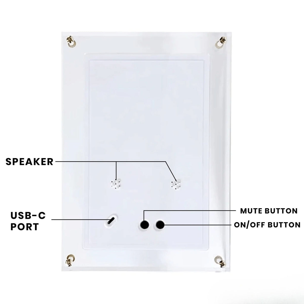Light digital frame for unforgettable memories 