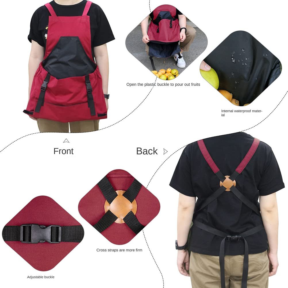 Pantalon de grădinărit practic cu buzunar mare pentru recoltare 