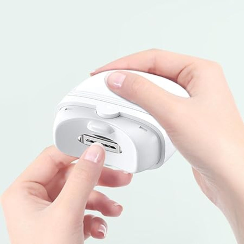 Precyzyjne i bezwysiłkowe elektryczne nożyczki do paznokci 