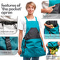 Pantalon de grădinărit practic cu buzunar mare pentru recoltare 