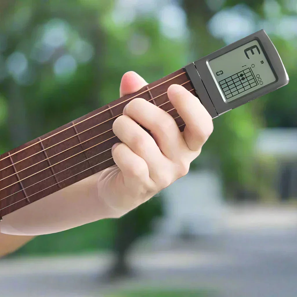 Mango de guitarra portátil para practicar en cualquier lugar 