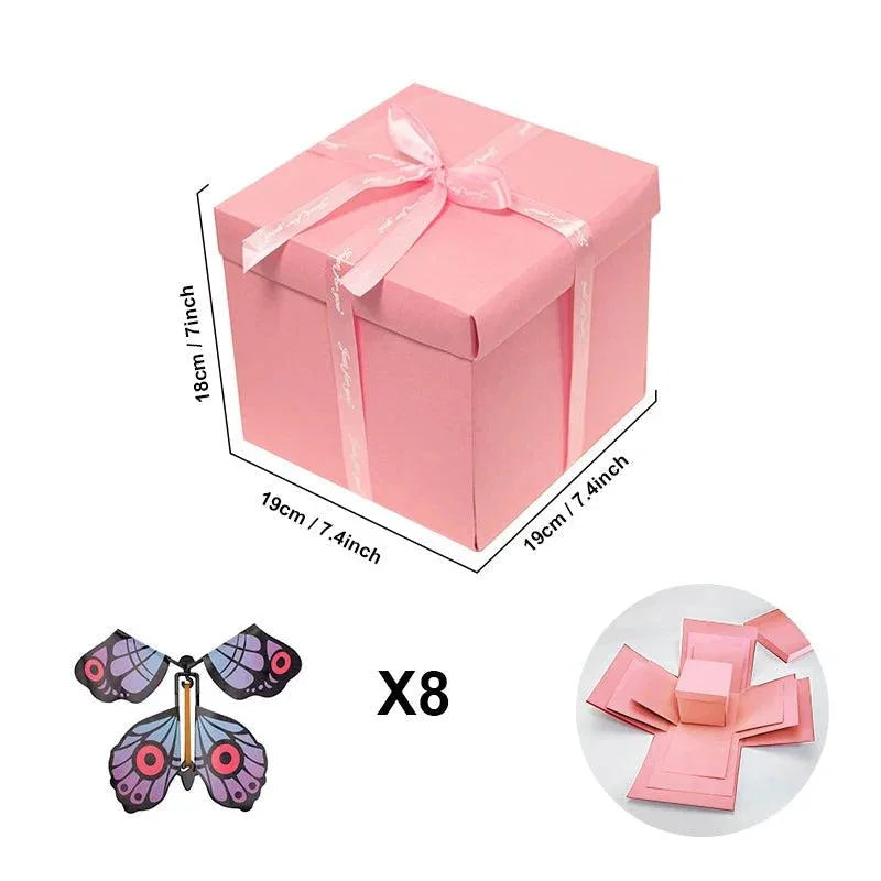 Explosionsbox för minnen — Rosa, foto 17