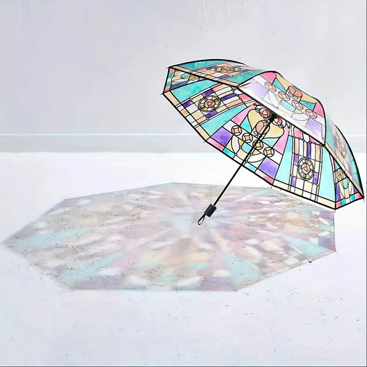 Tiffany-parapluie: elegantie en onmiddellijke bescherming