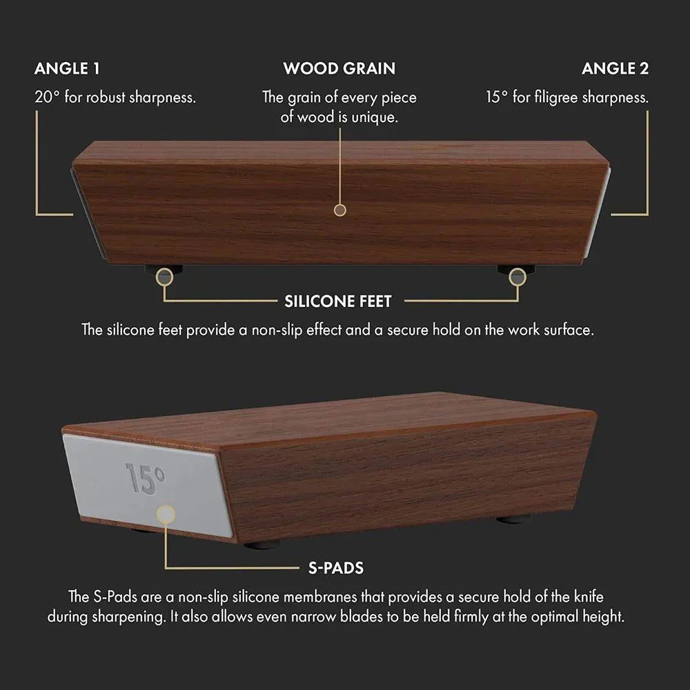 Quick sharpening for always sharp knives 