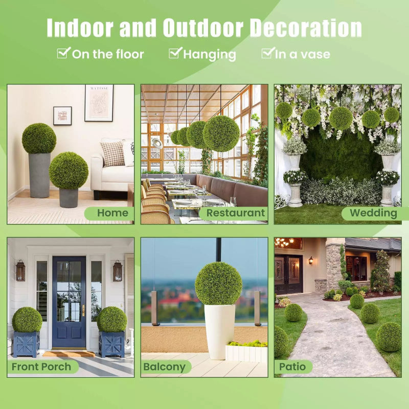 Natural elegance without maintenance for your spaces (x2) 